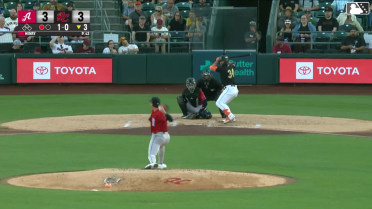 Buddy Kennedy homers (3) on a fly ball to left center field.
