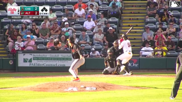 Sebastian Gongora In play, run(s) to Jesus Castillo