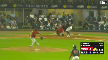 Jeferson Quero out on a sacrifice fly to center fielder Braiden Ward. Cooper Pratt scores.