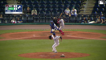 Diego Velasquez grounds out softly, third baseman Dyan Jorge to first baseman Aidan Longwell. Maui Ahuna scores.