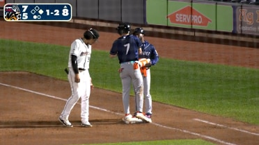 A.J. Ewing's three-hit game