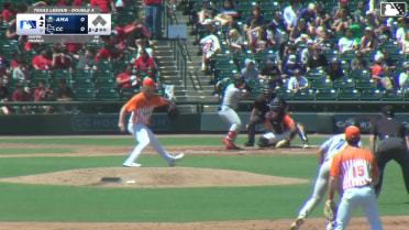 Junior Franco walks. Angel Ortiz scores. Druw Jones to 3rd. Gavin Logan to 2nd.