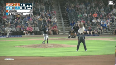 Caleb Bartolero singles on a ground ball to left fielder Jared Oliva. Arjun Nimmala scores. Tucker Flint to 2nd.