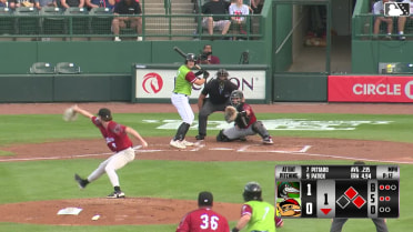 C.J. Pittaro singles on a ground ball to shortstop Emil Morales, deflected by third baseman Logan Wagner. Justin Riemer scores. Pedro Pineda to 3rd.