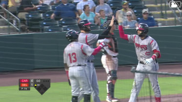 José Anderson's three-run homer