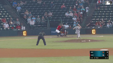 Ty Johnson's eighth strikeout