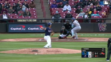Jose Nova In play, run(s) to Ramon Ramirez
