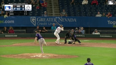 Pavin Smith homers (7) on a fly ball to center field.