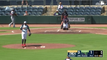 Rehabbing Robert Suarez's strikeout