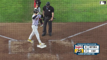 Jake Fox's two-run home run