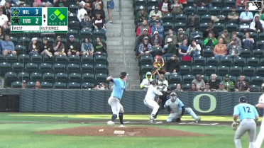 Carlos Gutierrez singles on a sharp line drive to center fielder Slade Caldwell. Zander Darby scores. Jancel Villarroel to 2nd.