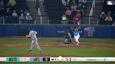 Jogly Garcia K's eight over four hitless innings