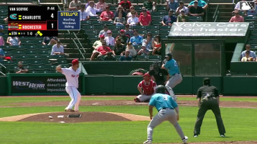 Tim Elko homers (4) on a fly ball to center field. Jason Matthews scores. Rikuu Nishida scores.