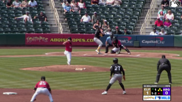 Valente Bellozo In play, run(s) to Nick Schnell