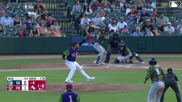 Ethan Salas grounds into a double play, second baseman Cody Freeman to shortstop Keyber Rodriguez to first baseman Max Wagner. Carson Tucker out at 2nd. Ethan Salas out at 1st.