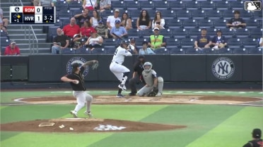 Kyle West strikes out swinging and Eric Genther caught stealing 2nd, catcher Colin Burgess to shortstop Tate Southisene to catcher Colin Burgess.