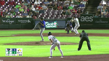 John Michael Faile grounds into a double play, third baseman Austin Charles to second baseman Tyriq Kemp to first baseman Jose Cerice. Ryan McCrystal out at 2nd. John Michael Faile out at 1st.