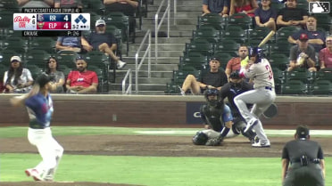 Diego Castillo walks. Keyber Rodriguez scores. Trevor Hauver to 3rd. Cam Cauley to 2nd.