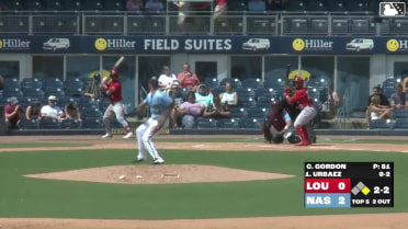 Francisco Urbaez homers (6) on a fly ball to left field. Jay Allen II scores.