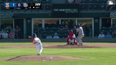D'Andre Smith homers (3) on a fly ball to left field.