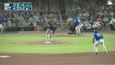 Mac McCroskey reaches on a fielder's choice. Tucker Flint scores.