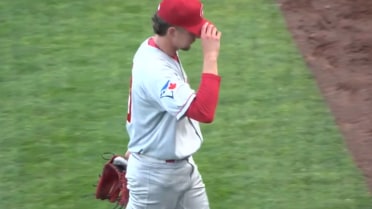 Nolan Perry strikes out 10
