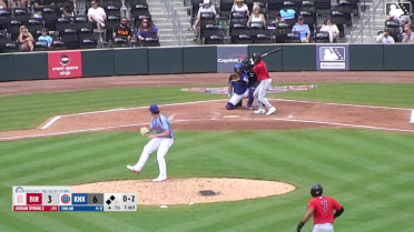 Jordan Sprinkle out on a sacrifice fly to right fielder Alex Ramírez. Jeral Perez scores. Wilfred Veras to 3rd.