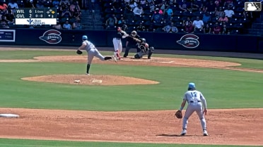 Allan Castro's two-run homer