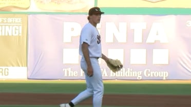 Jaxon Dalena's fifth strikeout for Lake Elsinore