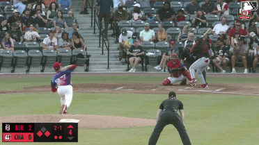 Dylan Campbell singles on a ground ball to center fielder Kien Vu. Jorge Corona scores. James Taussig to 2nd.