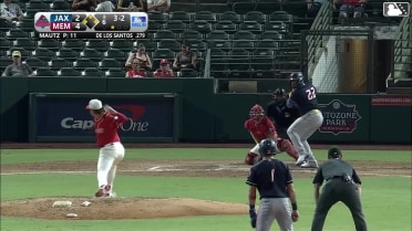 Brycen Mautz In play, run(s) to Deyvison De Los Santos