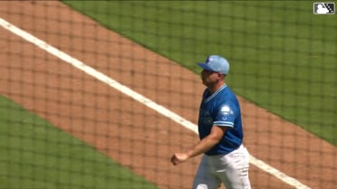 Kris Bubic records a strikeout in rehab game