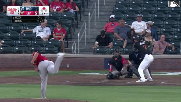 Jonatan Bernal In play, run(s) to Mason McCoy