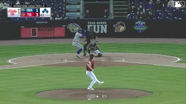 Abraham Toro grounds out, shortstop Max Burt to first baseman Jace Jung. John Rave scores. Drew Waters to 3rd. Kameron Misner to 2nd.