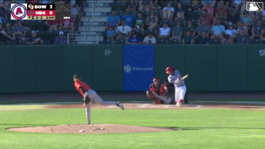 Seth Johnson's fifth and final strikeout of the game 