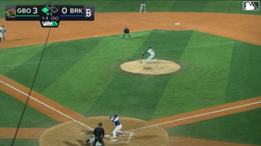 Ronald Hernandez out on a sacrifice fly to center fielder Brian Sanchez. John Bay scores.