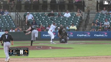 Trenton Brooks singles on a ground ball to left fielder Pablo Reyes. Shay Whitcomb scores. CJ Alexander to 2nd.