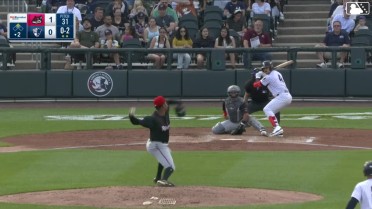 Tomas Frick doubles (2) on a line drive to left fielder Dayson Croes. Jackson Castillo scores.