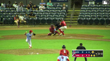 Blake Rambusch homers (1) on a fly ball to right center field. Sammy Siani scores.