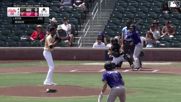 Triston McKenzie Foul Tip to Ryan Ritter