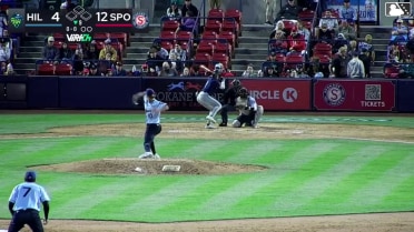 Trent Youngblood homers (4) on a fly ball to right center field.