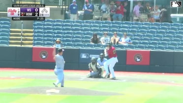 Tanner Smith homers (2) on a fly ball to center field.