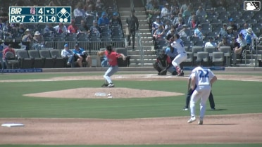 Cole Fontenelle triples (1) on a fly ball to left fielder Jacob Burke. Tucker Flint scores.