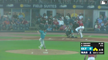 Luke Adams hits a grand slam (1) to left center field. Eddys Leonard scores. Ethan Murray scores. Freddy Zamora scores.