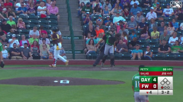 Chase Petty picks up his second strikeout of the game