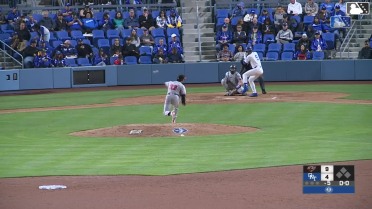 Joendry Vargas homers (2) on a fly ball to right field.