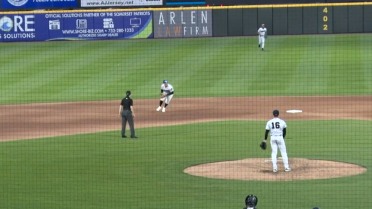 Anthony Volpe handles his first grounder of 2026