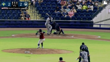 Sean Gamble singles on a ground ball to right fielder José Anderson. Josh Hammond scores.