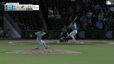 Korey Lee homers (15) on a fly ball to left center field. Eric Haase scores.