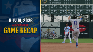 Historic Eighth Inning Gives Amarillo Rubber Match Win Over Springfield